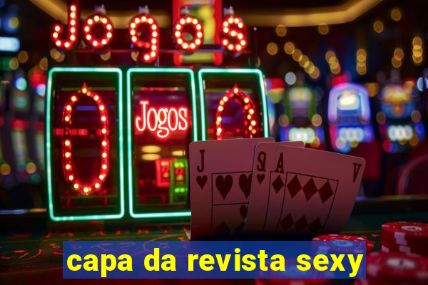 capa da revista sexy